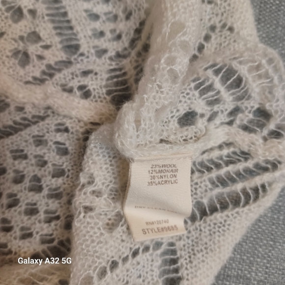 Mystree Size M Elegant Lace Cardigan - Picture 9 of 11